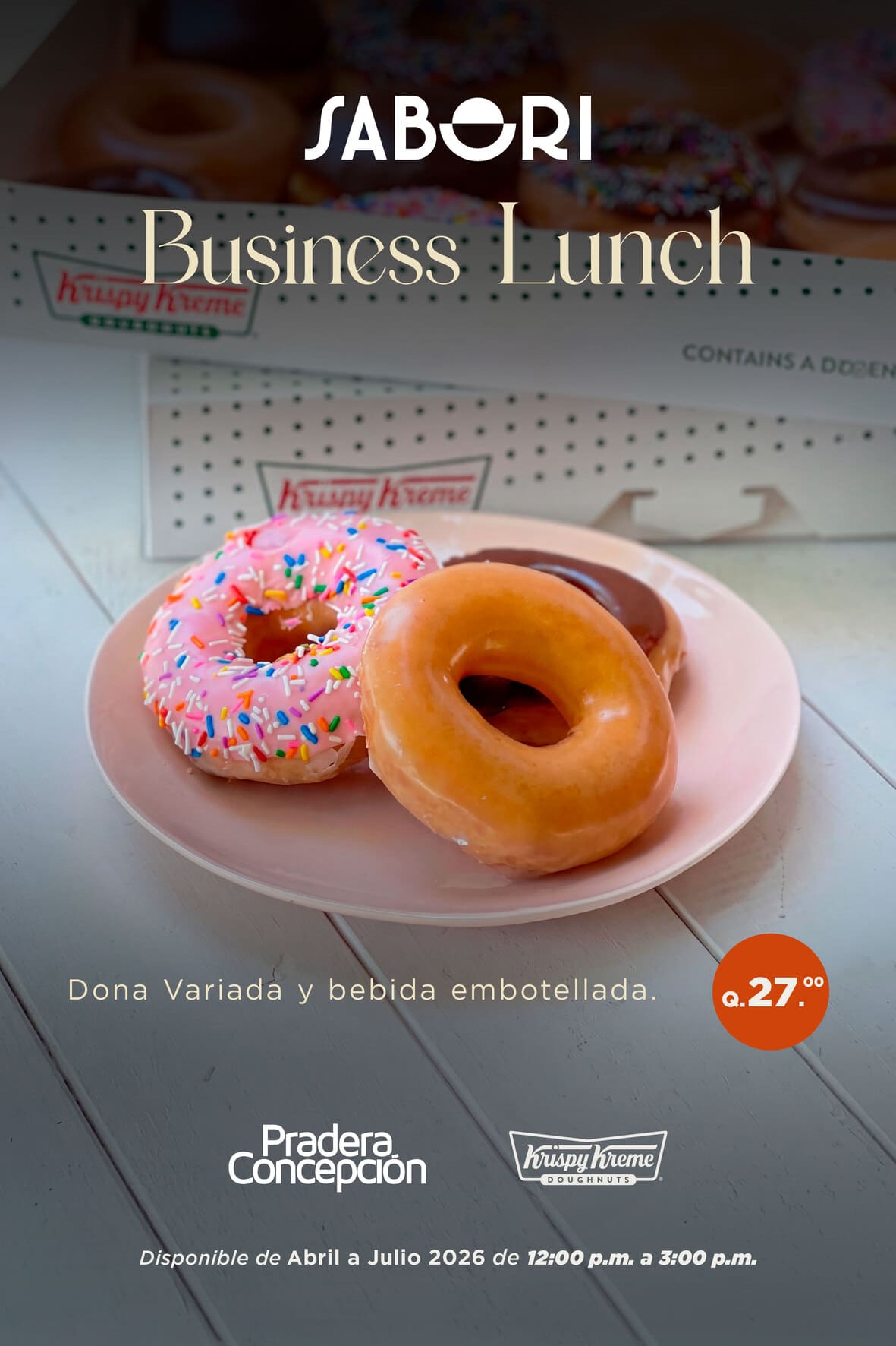 Business Lunch Krispy Kreme
